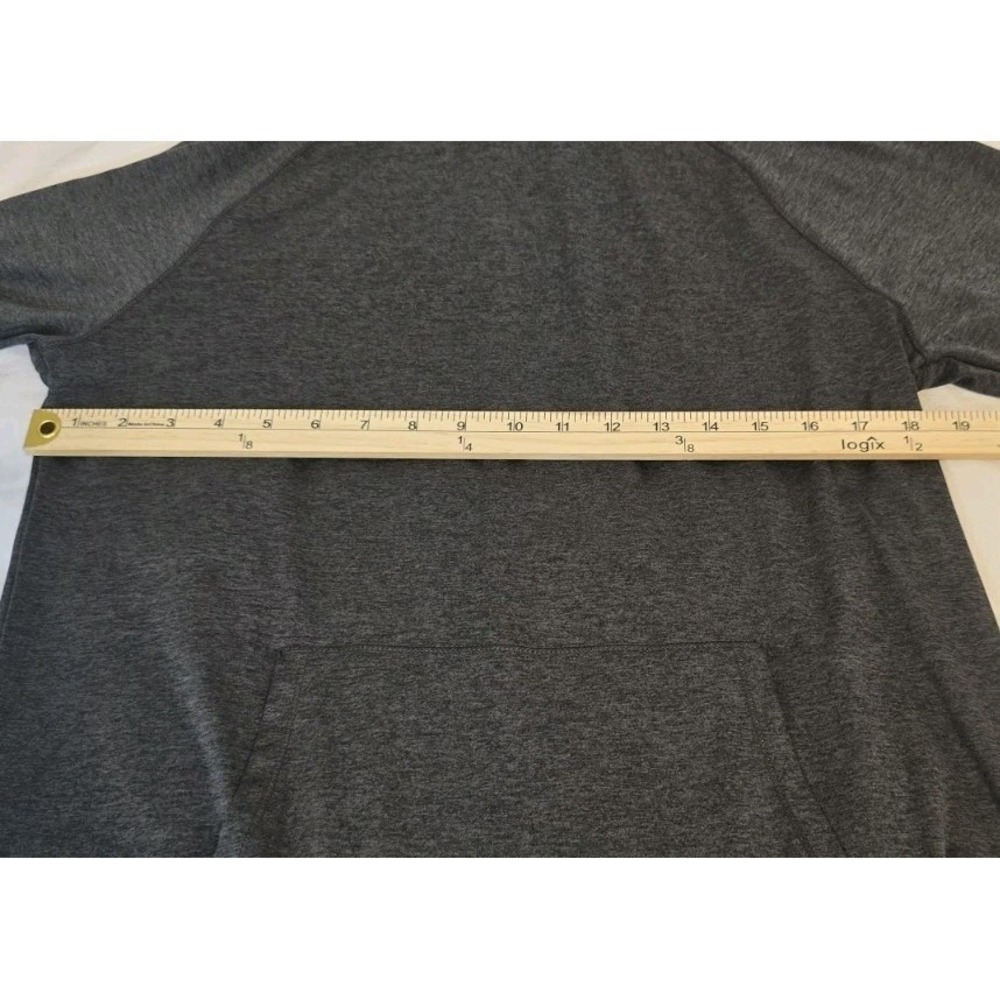 Eddie Bauer Women's Large Active Funnel Neck Heather Gray Shirt UPF 50+ - Picture 10 of 11